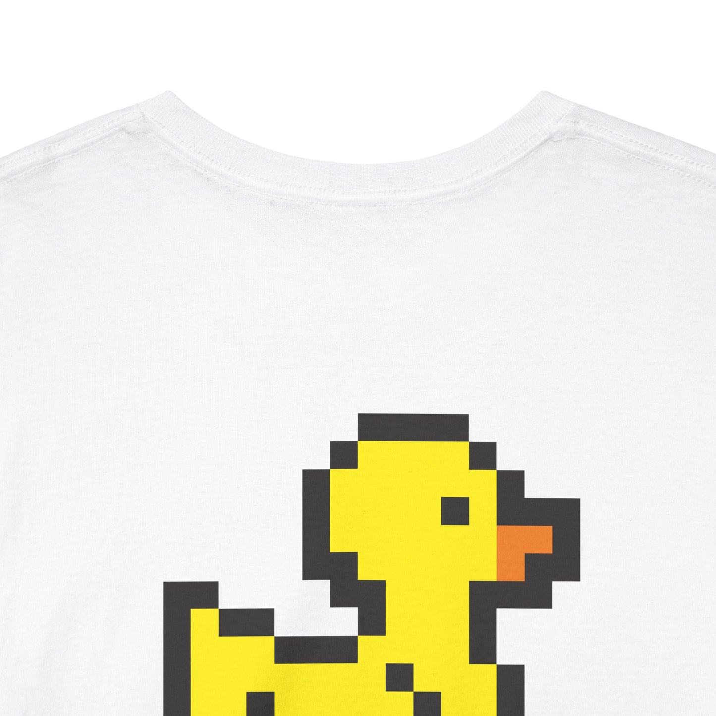 Retro Duck Graphic Unisex Heavy Cotton Tee - "What's Quackin'?"