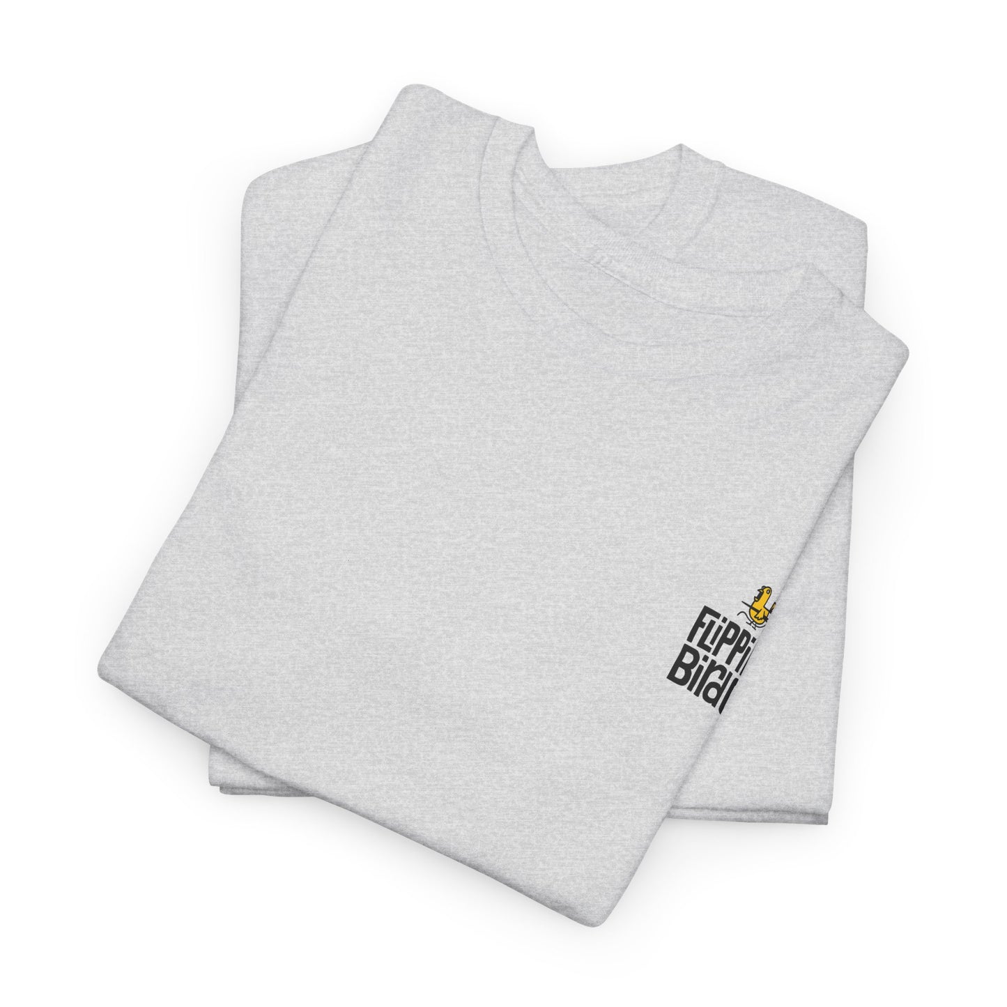 Unisex Heavy Cotton Tee - Duck You Graphic T-Shirt, Fun Skeleton Design